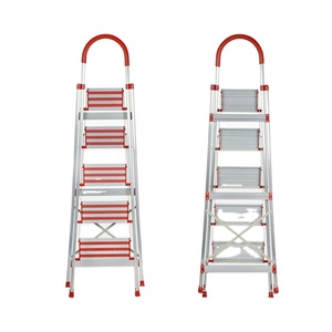 Escalier et plateforme en aluminium de différentes tailles, escabeau coulissant, <span class=keywords><strong>marchepied</strong></span> renforcé, fermeture douce Marine intérieur sans effort - Product Image 3