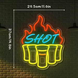 Insegna al Neon Personalizzata DC IP65 Impermeabile, Regalo per Fidanzata, Compleanno, Natale, Anniversario di Matrimonio, Bar, Negozi - Product Image 5