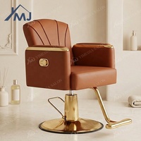 Chaise de Barbier Pivotante pour Salon de Coiffure, Tabouret de Coiffure, Chaise d'Attente
