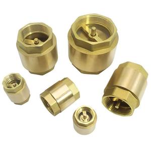 Yüksek Basınçlı 1/2-2 İnç Geri Dönüşsüz Vana Su Pompası Dişli Çekvalf Pirinç Dikey Salınımlı Yaylı Pirinç Çekvalf - Product Image 5