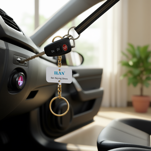 Portachiavi Ilan con Catena Dorata da 30mm per Accessori Chiavi - Product Image 2