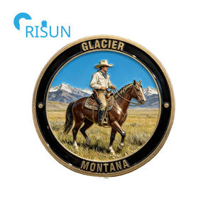 Monedas Conmemorativas Personalizadas con Mapa de Montaña y Bandera del Estado, Medallón de Recuerdo para Veteranos, Moneda de Desafío Personalizada de Montaña - Product Image 4