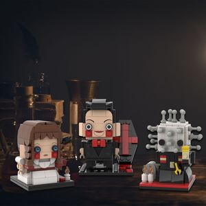Set di Costruzioni Horror Movie Blockhead: Kit Modello in Plastica da Collezione per Decorazioni Spaventose di Halloween - MOC - Product Image 2