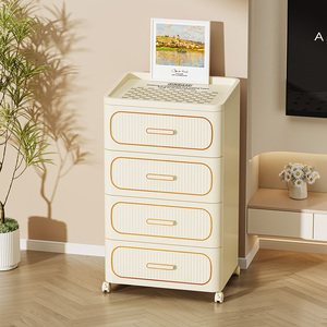 Tủ phòng tắm 5 lớp Nhựa Tự ngăn kéo tủ lưu trữ Tủ Ngăn Kéo cho trẻ em - Product Image 6