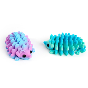 Vashine 3D imprimé tendance créativité PLA écologique enfants hérisson figurine jouets coloré mignon décoration hérisson - Product Image 1