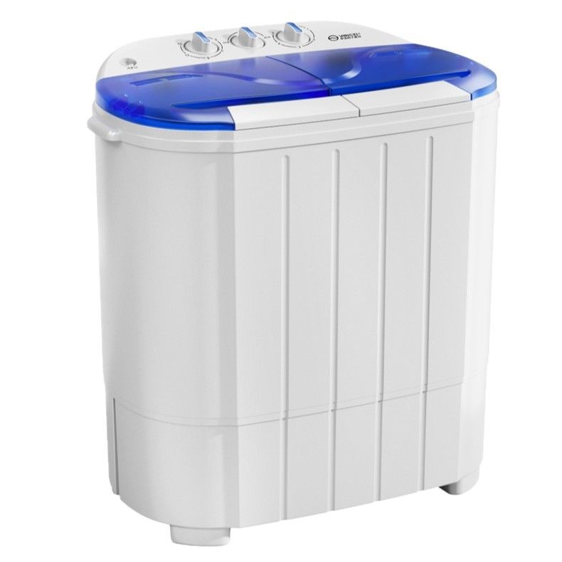 Lave-linge à centrifugeuse en acier inoxydable avec nettoyage à la lumière bleue