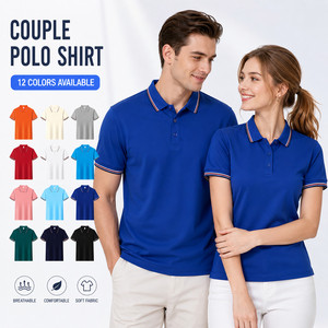 Chemise unisexe formelle en coton peigné de haute qualité 180g, tricotée à carreaux, col à revers, manches courtes, grandes tailles S-8XL - Product Image 1