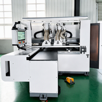 Centre d'usinage CNC six faces pour le perçage et le découpage de rainures sur six côtés de panneaux de meubles OEM