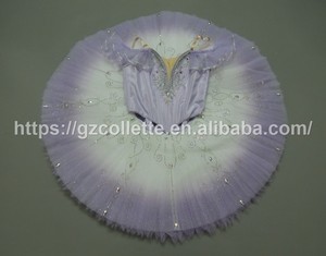 Tutú de Ballet personalizado lavanda <span class=keywords><strong>para</strong></span> niñas adultas, vestido de baile profesional <span class=keywords><strong>para</strong></span> actuaciones clásicas infantiles, ropa de actuación - Product Image 5