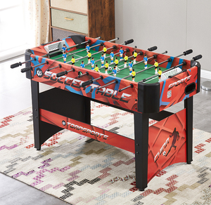 Design fantaisie 48 pouces Football Football <span class=keywords><strong>Table</strong></span> <span class=keywords><strong>de</strong></span> luxe Baby Foot Foosball Football Jeu <span class=keywords><strong>Table</strong></span> à vendre TS-4830 Bleu Couleur - Product Image 5