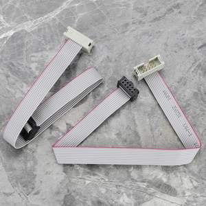 Cable de Extensión IDC de 10 Pines YINETTECH, Doble Hilera, Macho a Hembra, Conector Plano de 2.54mm - Product Image 6