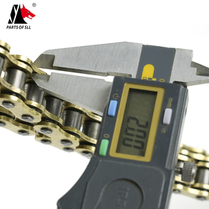 <span class=keywords><strong>Cadena</strong></span> de motocicleta a precio de fábrica al por mayor, <span class=keywords><strong>cadena</strong></span> gruesa dorada <span class=keywords><strong>520</strong></span> 112/116/<span class=keywords><strong>118</strong></span>/128/132 enlaces para bicicleta de Motor CG GN - Product Image 4