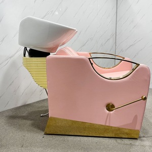 Estación de Lavado de Cabello Moderna Personalizada, Equipo de Salón de Belleza y Barbería, Silla de Champú Eléctrica con Lavabo de Cerámica - Product Image 5