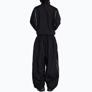 Veste coupe-vent vintage personnalisée en polyester avec panneaux et passepoil pour homme, idéale pour l'automne, vêtement de sport, survêtement - Product Image 5