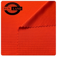 Fournisseur de textiles pour vêtements de sport : Gilet de course en tissu gaufré 100 % polyester, tricoté, léger, 100 g/m²