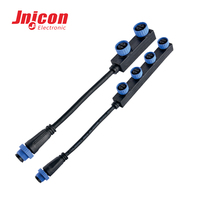Conector Impermeable Jnicon Serie M15 F para Alumbrado Público, 10A 300v, Estándar CSA016, Conector Industrial con Certificación UL ROHS