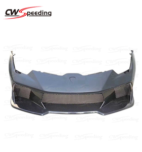 V STYLE DEMI PARE-CHOCS AVANT EN FIBER DE CARBONE POUR <span class=keywords><strong>LAMBORGHINI</strong></span> <span class=keywords><strong>HURACAN</strong></span> LP610 KIT CARROSSERIE - Product Image 2