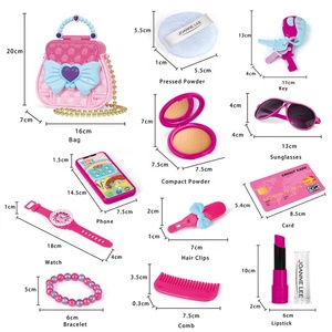 <span class=keywords><strong>Set</strong></span> da Trucco per Bambine Samtoy 17 Pezzi in Plastica con Scatola Colorata, Borse Cosmetiche e Funzioni Luce e Suono - Product Image 6