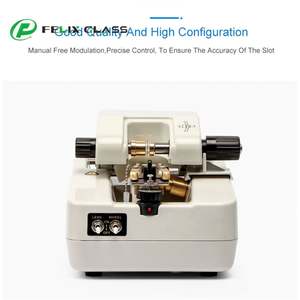 Machine à rainurer les lentilles automatique CP-3CR, équipement d'optométrie avec panneau en verre optique, 110V/220V, certifié CE - Product Image 4