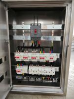 Boîtier d'alimentation IP55, armoire de distribution à double boucle pour machines de traitement