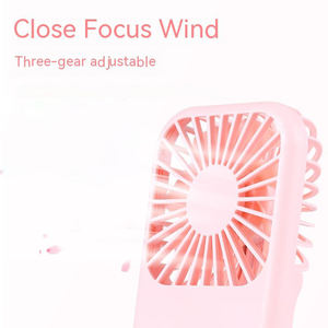 Mini ventilateur électrique portable rechargeable silencieux pour étudiants, dortoir, bureau, poche - Product Image 3