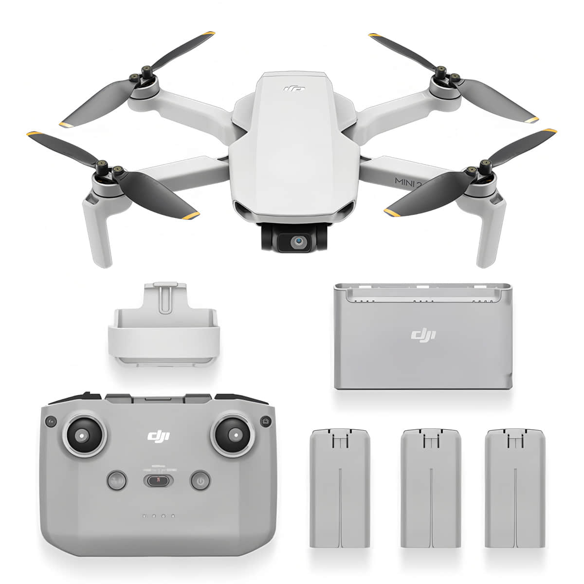 DJI MAVIC MINI 2機セット SDカード・プロペラガード付き□DJI ドローン DJI Mini2 Fly