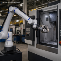 Robot collaboratif DOBOT CR20A à 6 axes, charge utile élevée de 20 kg, 1700 mm, pour l'entretien de machines, la palettisation, avec capteurs de sécurité