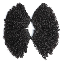 Vente en gros Extensions de cheveux humains vietnamiens bruts Pixie bouclés avec cuticules alignées super doublement étirés