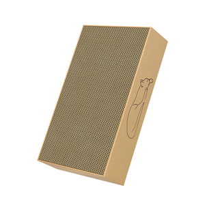 Nachhaltiger umwelt freundlicher Massivholz-Kratz baum Beliebtes Katzen spielzeug in Kartons ch achtel mit Holz-Sisal-Greif brett Nachhaltiger Katzen kratzer - Product Image 6
