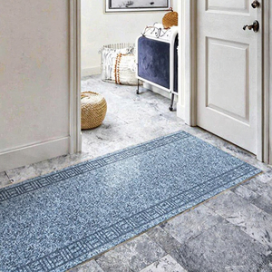 <span class=keywords><strong>Tapis</strong></span> de couloir <span class=keywords><strong>Casa</strong></span> Pura, <span class=keywords><strong>tapis</strong></span> d'entrée de <span class=keywords><strong>cuisine</strong></span>, <span class=keywords><strong>tapis</strong></span> antidérapant à motif moucheté 66x700 cm Primaverum-Steel - Product Image 3
