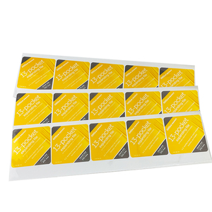 Autocollants de papeterie en PVC imperméables de haute qualité avec impression de logo - Product Image 3
