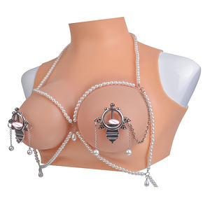 Pinzas de pezón de Metal fetiche para juegos SM, pinzas de pecho pesadas para dolor extremo, juguetes de Bondage BDSM para mujeres y parejas - Product Image 4