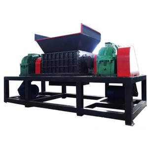Trituradora de Doble Eje de Baja Velocidad y Alto Torque, Máquina de Corte para Reciclaje de Películas, Telas, Cuero y Goma - Product Image 3