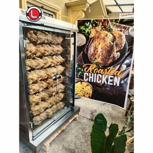 Asador de Pollos Automático Rotatorio de Acero Inoxidable para Restaurantes Comerciales, <span class=keywords><strong>Horno</strong></span> de Gas para Asar Pollos - Product Image 5