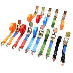 Cinghia di Fissaggio Liniu 800kg con Gancio a J in Acciaio Inox 304, Colore Personalizzabile, Certificata EN12195-2, Fibbia a Camma Rapida per Camion - Product Image 1