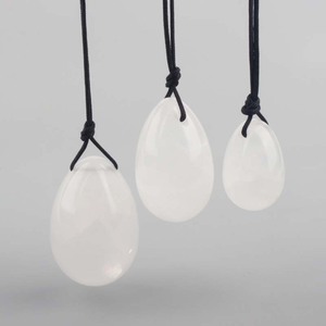 Œufs de Yoni en Quartz Clair Naturel en Gros – Ensemble d'œufs de Yoni en Cristal pour Femmes, Exercices de Kegel - Product Image 4