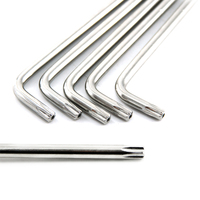 Jeu de clés Torx T10-T50 de haute qualité du fabricant direct 45 # en acier au carbone antivol personnalisé OEM Support système métrique