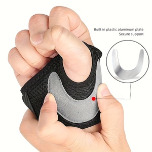 Attelle de soutien du pouce sportive réglable avec stabilisateurs, respirante, pour droitiers ou gauchers, pour hommes et femmes - Product Image 3