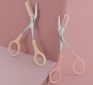 Tijeras para recortar cejas y pestañas postizas, precio al por mayor - Product Image 2