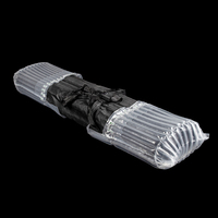 Sac à colonne d'air gonflable transparent de haute qualité pour ordinateur portable de 13 pouces avec matériau PE, protection antichoc stable