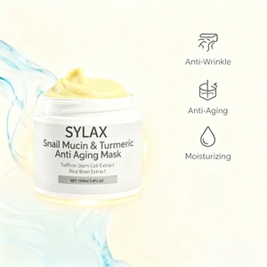 Masque Visage Anti-Rides SYLAX à la Bave d'Escargot et à l'Extrait de Curcuma – Crème Hydratante Anti-Âge pour une Peau Jeune – Formule Bio - Product Image 4