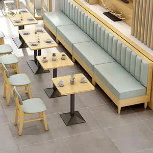 Pabrik Tiongkok desain Modern meja kursi restoran mebel Restoran tempat duduk Stan Restoran