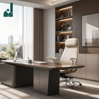 Chaise de bureau de direction moderne haut de gamme en cuir, confortable pour une longue assise, ergonomique et réglable