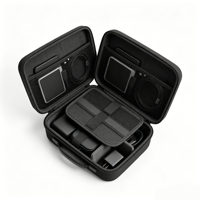 Boîte de protection en EVA avec logo personnalisé en relief, structure épaisse antichoc pour les appareils électroniques de jeu, les appareils audio, les outils numériques