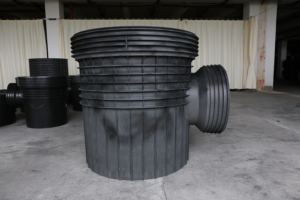 Système de détection de drainage souterrain durable HIPPO Matériaux de construction Chambre de détection noire en plastique moderne bien pour les municipalités - Product Image 4