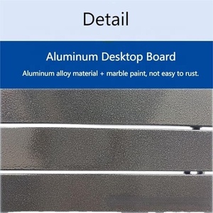 Yorga โต๊ะตั้งแคมป์พับได้สำหรับกลางแจ้งโต๊ะปิกนิกพร้อมกระเป๋าถือสีดำ - Product Image 5