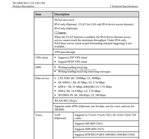 4g lte cpe 라우터 B311-521 - Product Image 6