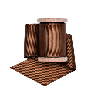 Ruộng băng polyester màu kem bán buôn Ribest, tùy chỉnh cho bánh ngọt, túi xách, hộp quà, gói quà - Product Image 2