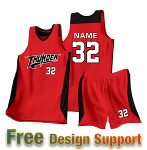 Ensemble d'uniformes de basketball personnalisés pour adultes - Vente en gros, logo imprimé, nom par sublimation, vêtements de sport pour jeunes, grandes tailles, polyester - Product Image 2