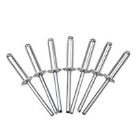 Rivets aveugles à tête ronde DIN 7337 haute durabilité en acier/acier inoxydable pour assemblage de tôles, armoires et véhicules
